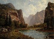 Albert Bierstadt Gates of the Yosemite USA oil painting artist